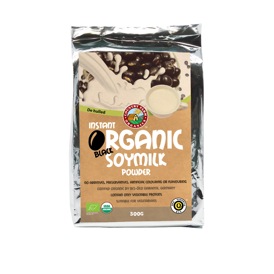 Organic Black Soymilk Powder