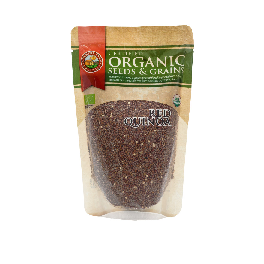 Certified Organic Red Quinoa (250g)