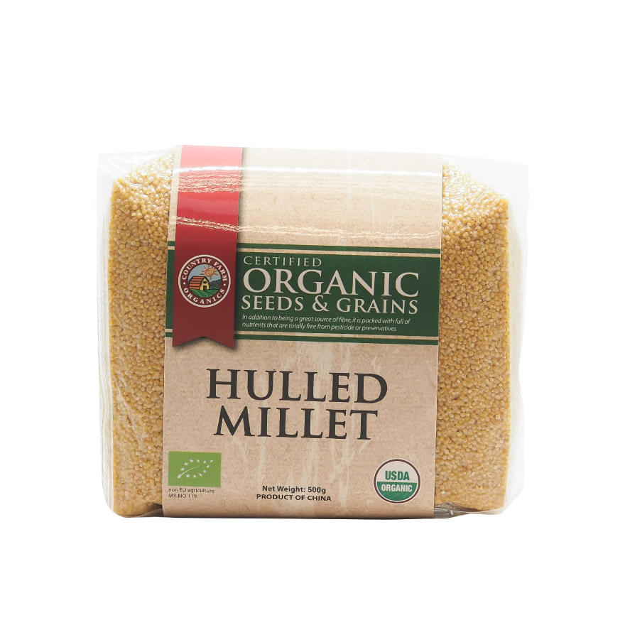 Organic Hulled Millet (500g)