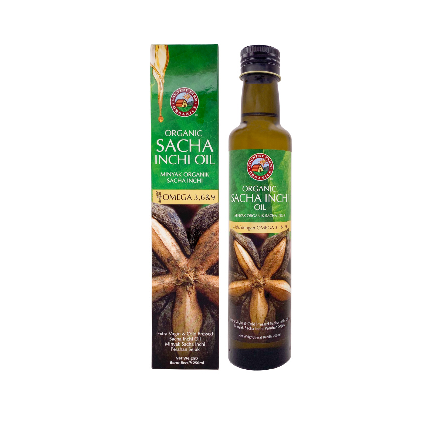 [TEMP OOS] Certified Organic Sacha Inchi Oil 250ml