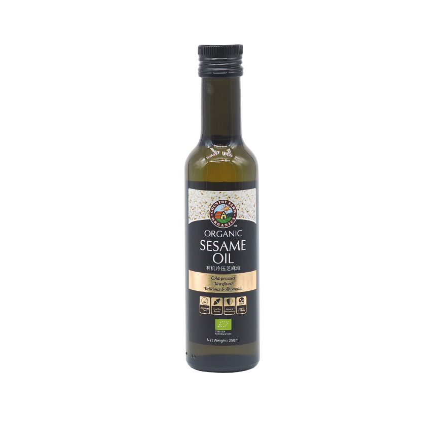 [TEMP OOS] Certified Organic Sesame Seed Oil (250ml)