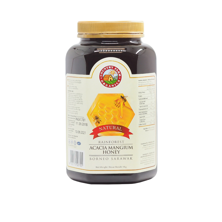 Natural Rainforest Acacia Honey (1KG)